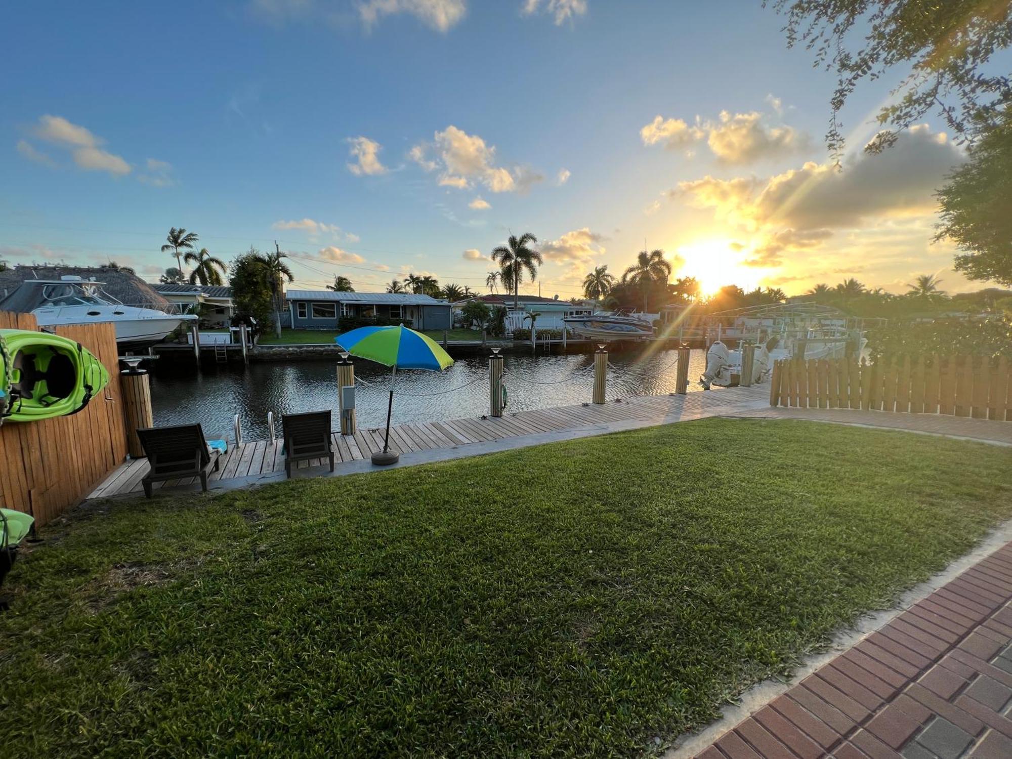 Waterfront Fll&Beaches, Bbq, Kayaks, Canoe Dania Beach Eksteriør billede