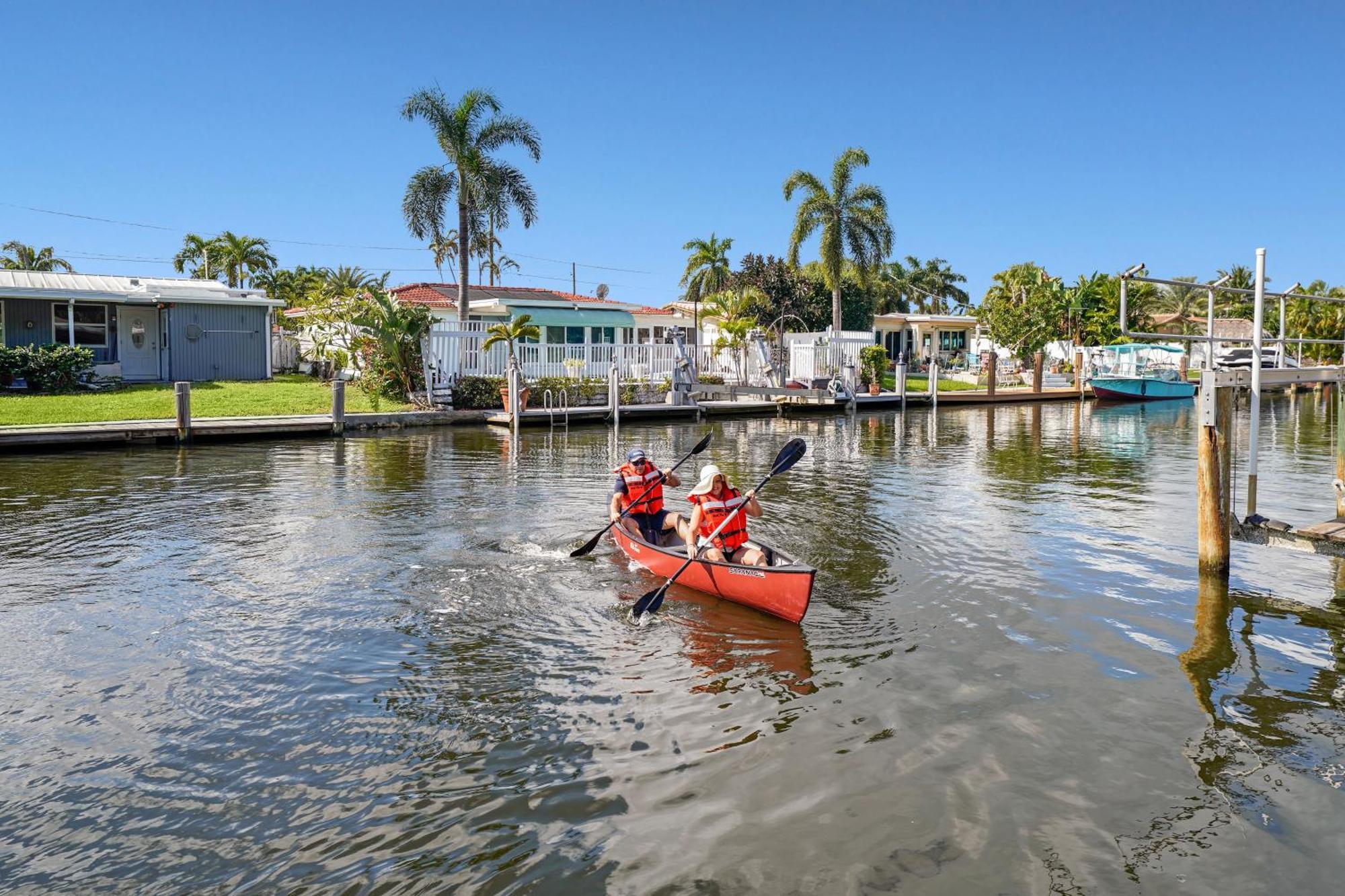 Waterfront Fll&Beaches, Bbq, Kayaks, Canoe Dania Beach Eksteriør billede