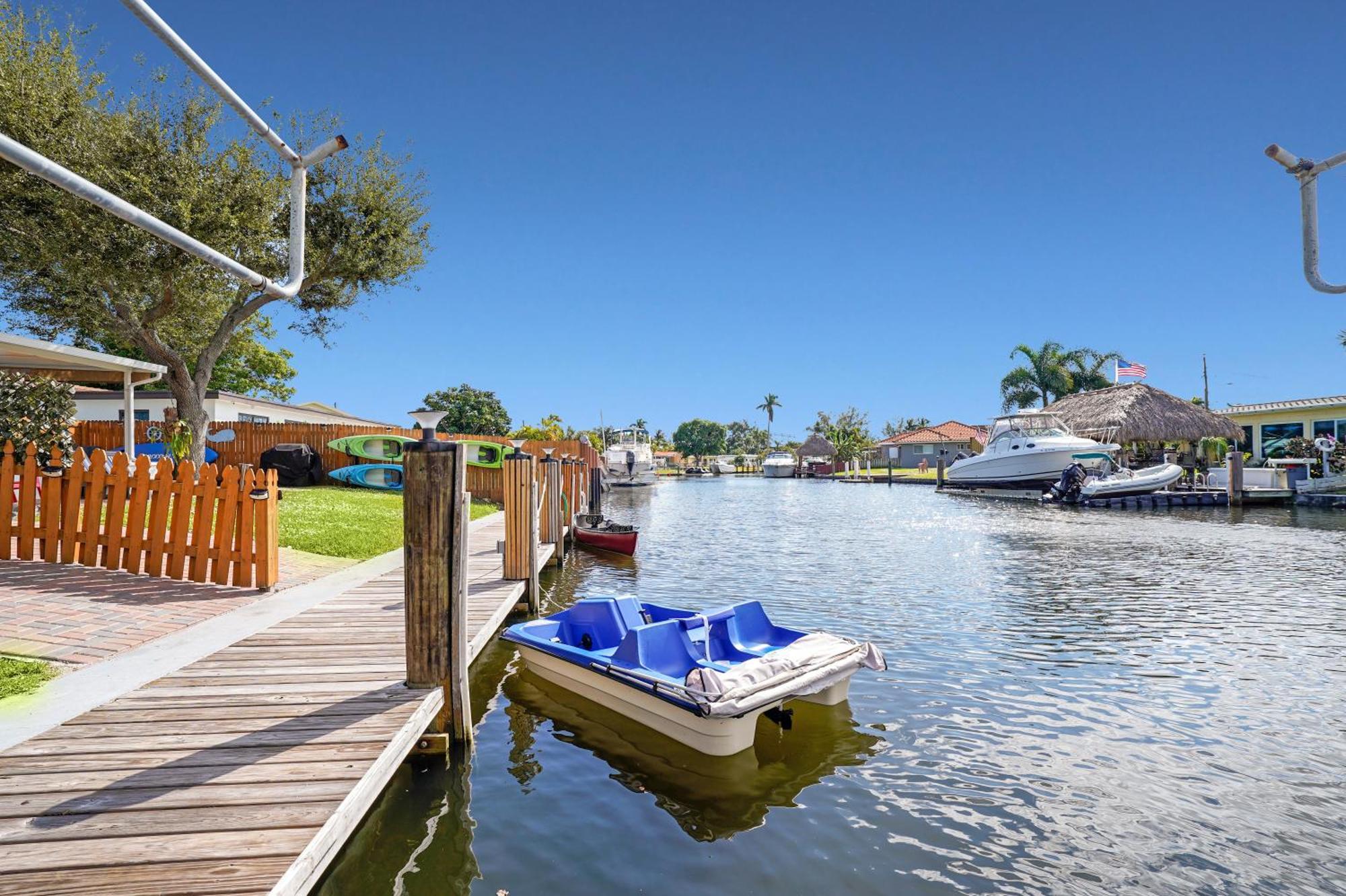 Waterfront Fll&Beaches, Bbq, Kayaks, Canoe Dania Beach Eksteriør billede